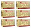 6 Pcs Mysore Sandal Gold Soap - 125g Each 6 Pcs Mysore Sandal Gold Soap - 125g Each