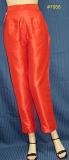 Trouser 7668 Red Tussar Pencil Pant Career Wear Trouser 7668 Red Tussar Pencil Pant Career Wear