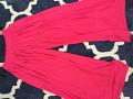 Big Flair Pleated Plazzo in Thick Lycra Material