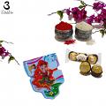 Bal Ganesh Kids Rakhi W/ Handpicked Materials + Roli & Chaval Bal Ganesh Kids Rakhi W/ Handpicked Materials + Roli & Chaval