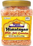 Rani Himalayan Pink Salt Granules (84 Essential Trace Minerals) 32oz (908g) PET Jar ~ All Natural | Vegan | Gluten Free Ingredients | NON-GMO