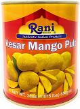 Rani Mango Pulp Puree (Makes Mango Lassi Shakes) Kesar Sweetened 30oz (1.875lbs) 850g ~ All Natural | NON-GMO | Vegan | No colors | Gluten Free Ingredients | Indian Origin