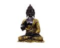 Lord Blessing Buddha Brass Statue Idol for Garden, Puja, Home Mandirs, Gifts 5 X 10 X 7.5 In