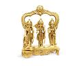 Ram Parivar Darbar Murti - lakshman, Sita, Hanuman, Brass Statue For Puja, Home Mandir, Gifts 7 X 10 X 4 In Ram Parivar Darbar Murti - lakshman, Sita, Hanuman, Brass Statue For Puja, Home Mandir, Gifts 7 X 10 X 4 In