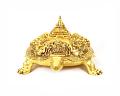 Kurma Murti vishnu Yantra Kurma Murti Brass Material Statue For Puja, Home Mandir, Gifts 15 X 7 X 10 In