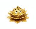 Brass Aarti Pooja Small Lotus Hanging Dhoop Diya for Aarti, Home, Puja, Mandir, Gifts 4 X 2.5 X 4 In Brass Aarti Pooja Small Lotus Hanging Dhoop Diya for Aarti, Home, Puja, Mandir, Gifts 4 X 2.5 X 4 In