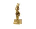 Handicaped Radha Brass Statue withut arms and legs for Puja, Home Mandirs, Decor, Gifts, showpiece 3.5 X 11X 3.5 In