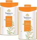 Yardley London Fresh Floral Fragrance Locked in a Fine & Silky Perfumed Talcum Powder (Yardley London Imperial Sandalwood, Pack of 2 250Gram)
