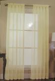 Home Decor Furnishing, Ivory Solid Sheer Window Curtain Panels