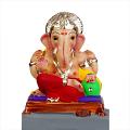 Eco-Friendly Clay Ganesh Puja Visarjan Idol 8 Inches (EF07) Eco-Friendly Clay Ganesh Puja Visarjan Idol 8 Inches (EF07)