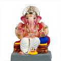 Clay Eco-Friendly Ganesh Puja Murti for Visarjan 8 Inches (EF08) Clay Eco-Friendly Ganesh Puja Murti for Visarjan 8 Inches (EF08)