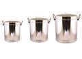 Stainless Steel Multipurpose Container 13" - 16" / 12 Lbs - 32 Lbs - 1 Pc Stainless Steel Multipurpose Container 13" - 16" / 12 Lbs - 32 Lbs - 1 Pc