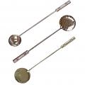 Stainless Steel Ladle, 25" Long Handle 3 Pcs Ladle Set Stainless Steel Ladle, 25" Long Handle 3 Pcs Ladle Set