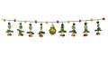 Traditional Bead Work Door Hanging Garland / Toran  / Diwali Decor 36"