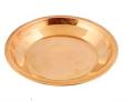 Tamba Pooja Thali / Copper Plate for Puja & Rituals - 2 Sizes 7.25" / 11"