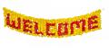 Traditional Flower Work Door Hanging Welcome Garland / Diwali Decor 36"