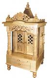 Small Hadmade Artistic Wooden Temple Mandir for Home 15" X 12" Small Hadmade Artistic Wooden Temple Mandir for Home 15" X 12"