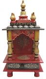 Artistic Handmade Small Savan Wooden Temple Mandir for Home 8"*8" Artistic Handmade Small Savan Wooden Temple Mandir for Home 8"*8"