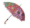 Rajasthani Jaipuri Design Embroidered Embellished Umbrella 24"-36"