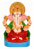 Ganesha Visarjan 6" Eco-Friendly Clay Murti for Ganesh Chaturthi Ganesha Visarjan 6" Eco-Friendly Clay Murti for Ganesh Chaturthi