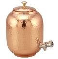 Pure Copper Water Tanki Matka / Water Dispenser 4 Liter Pure Copper Water Tanki Matka / Water Dispenser 4 Liter