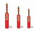 Plastic Cricket Bat & Ball Set for Kids - 18" / 22" / 24"