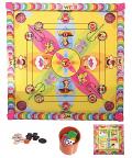 Family Fun 2 in 1 Kids Carrom Board & Ludo Game 20"x20"