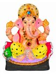 8" Ganpati Visarjan Natural Mitti Clay Murti for Ganesh Chaturthi