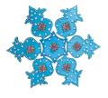 Diwali Rangoli, Acrylic Readymade Home Decor Rangoli w/ Bead Work