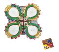 Traditional Handmade Wax Clay Designer Diwali Deepak Diya 192 Pcs