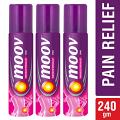 3 x Moov Pain Relief Spray- 80 Gm 3 x Moov Pain Relief Spray- 80 Gm