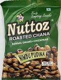 Nuttoz roasted Chana- lemon & mint 150 gms