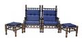Sankheda Style Handmade Chair Set (4 pcs) Sankheda Style Handmade Chair Set (4 pcs)