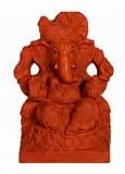 Pure Clay (Mitti) Ganpati Murti for Ganesh Chaturthi Puja Visarjan 6" Pure Clay (Mitti) Ganpati Murti for Ganesh Chaturthi Puja Visarjan 6"