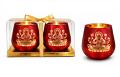 Lakshmi Candle Holder for Puja, Decor, Return Gift - 6 Sets (12 Pcs) 4" Lakshmi Candle Holder for Puja, Decor, Return Gift - 6 Sets (12 Pcs) 4"
