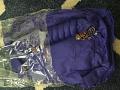 Purple Semi Patiala Pant & Dupatta Set