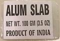 Alum Block (Fitkari) For Shaving - 3.52 Oz / 100 G