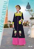 Beautiful Attractive Black & Green Rayon Kurti XL Beautiful Attractive Black & Green Rayon Kurti XL
