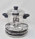 Tabakh Baby Mini Idli 3-Rack Stainless Steel Idli Cooker Tabakh Baby Mini Idli 3-Rack Stainless Steel Idli Cooker