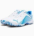 PUMA 22 FH Cricket Shoes With RUBBER Studs (WHITE/ULTRA BLUE) PUMA 22 FH Cricket Shoes With RUBBER Studs (WHITE/ULTRA BLUE)