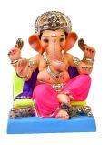 Eco-Friendly Clay Ganesh Statue for Ganesh Chaturthi Visarjan Puja 6" - 12"