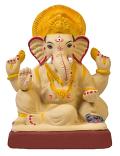 Peshwa Ganpati Visarjan Eco-Friendly Clay Murti for Ganesh Chaturthi Puja 6" - 12" Peshwa Ganpati Visarjan Eco-Friendly Clay Murti for Ganesh Chaturthi Puja 6" - 12"