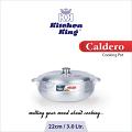 Kitchen King | Caldero Pot Metal Finish | 22cm