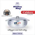 Kitchen King | Caldero Pot Metal Finish | 50cm / 20"
