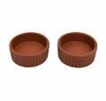 Set of 6 Pcs Natural Clay Watti Katori Bowl for Serving Set of 6 Pcs Natural Clay Watti Katori Bowl for Serving