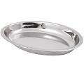 Stainless Steel Oval Dish serving ware/tableware (Plain) - 3 sizes 
