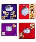 100 Pcs Wholesale Indian Sweet Boxes - Flat w/ Ethnic Design 125 g to 2 Lbs