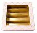 24 Fancy Sweets Boxes in Baby Pink Golden Design W/ Window - 500 Gms 24 Fancy Sweets Boxes in Baby Pink Golden Design W/ Window - 500 Gms