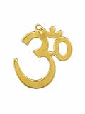 Brass Made Antique Wall Hanging Décor of Om Symbol