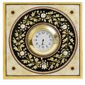 Marble Table Clock Square Decorative Handcrafted